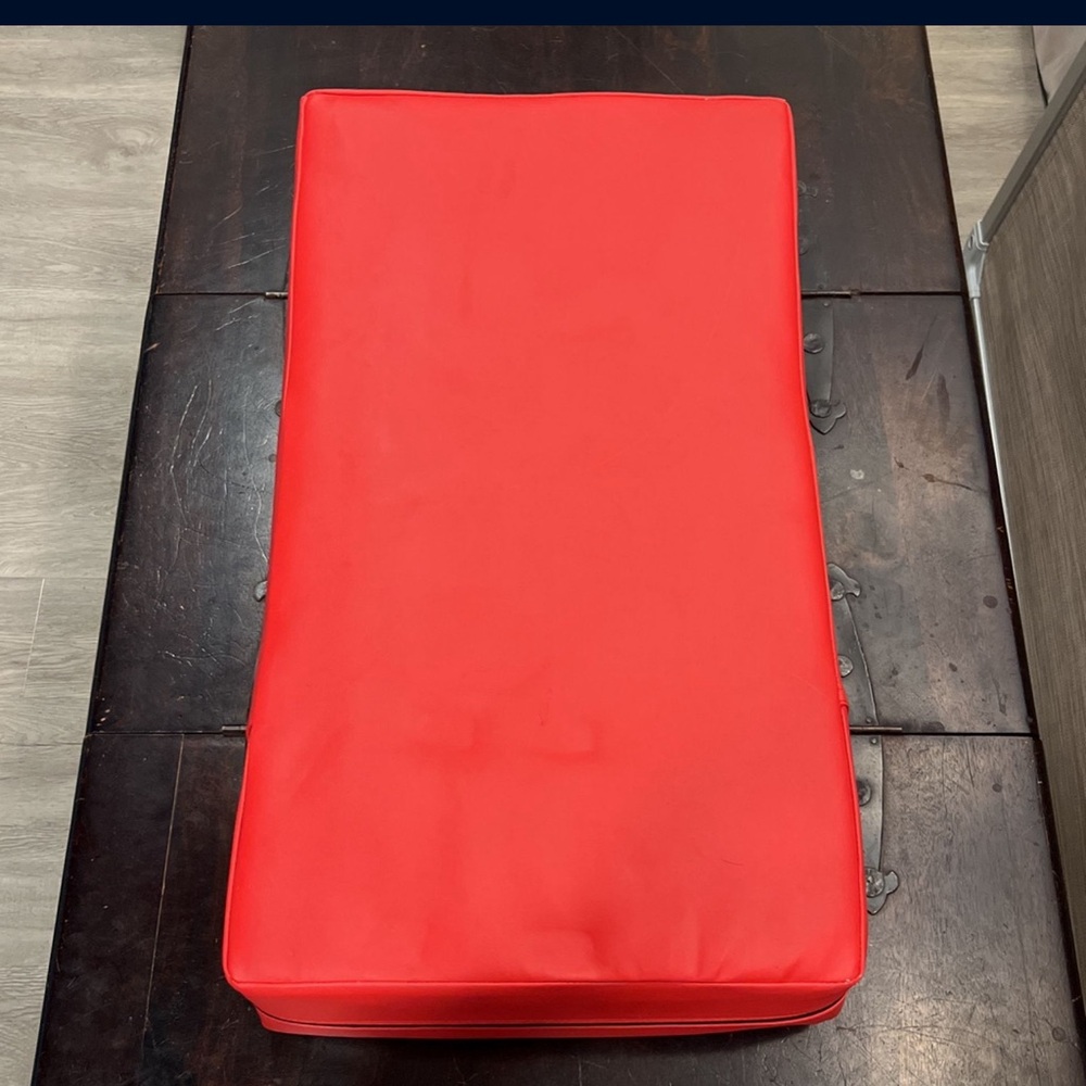 Kick boxing body pillow - full size red - NWOT